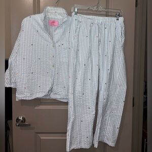 Starfit Striped Pajama Set